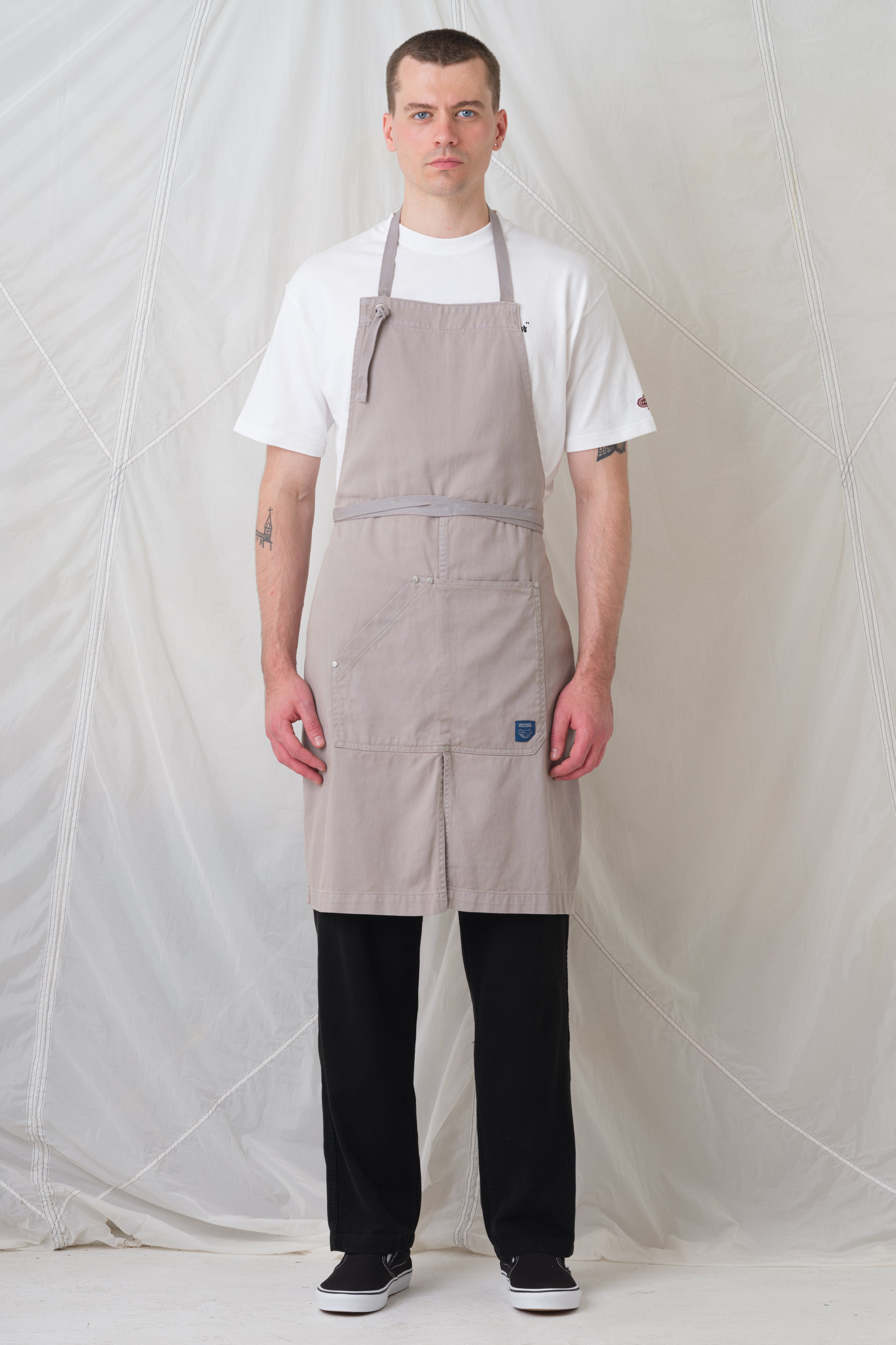 Chefs Apron - Light Grey