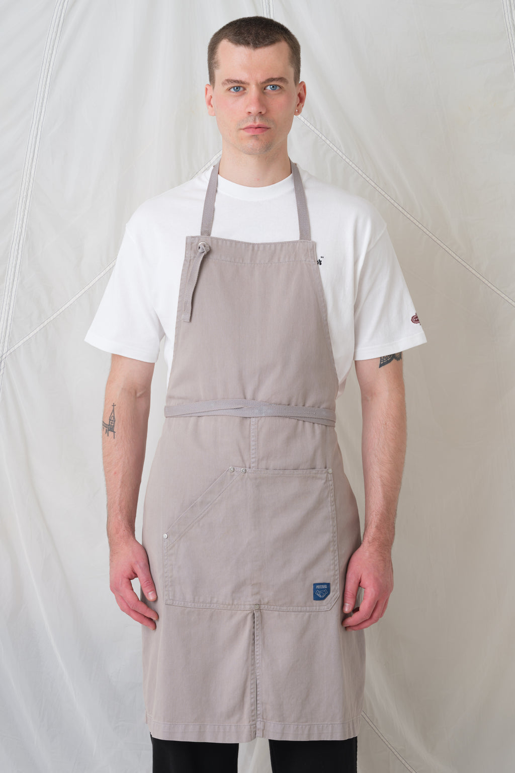 Chefs Apron - Light Grey