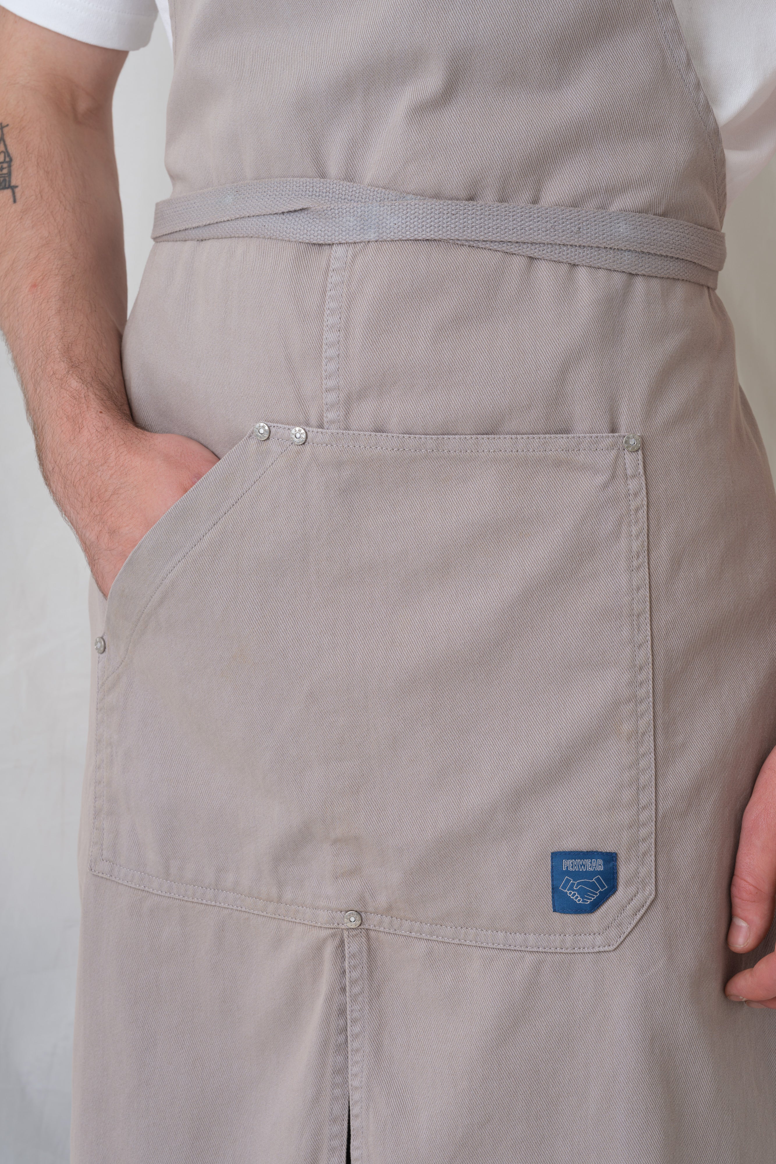Chefs Apron - Light Grey