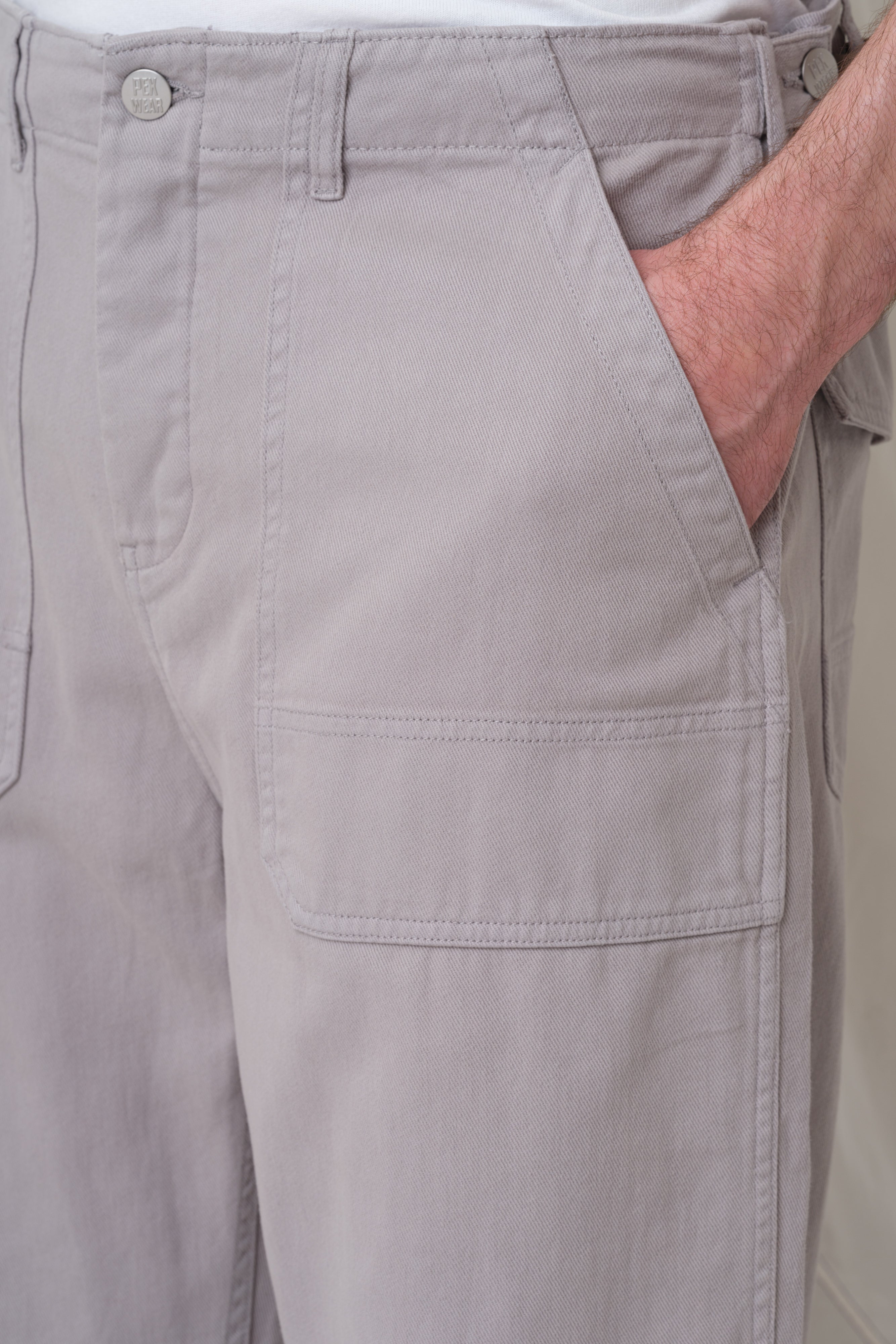 Engineers Trouser - Light Grey