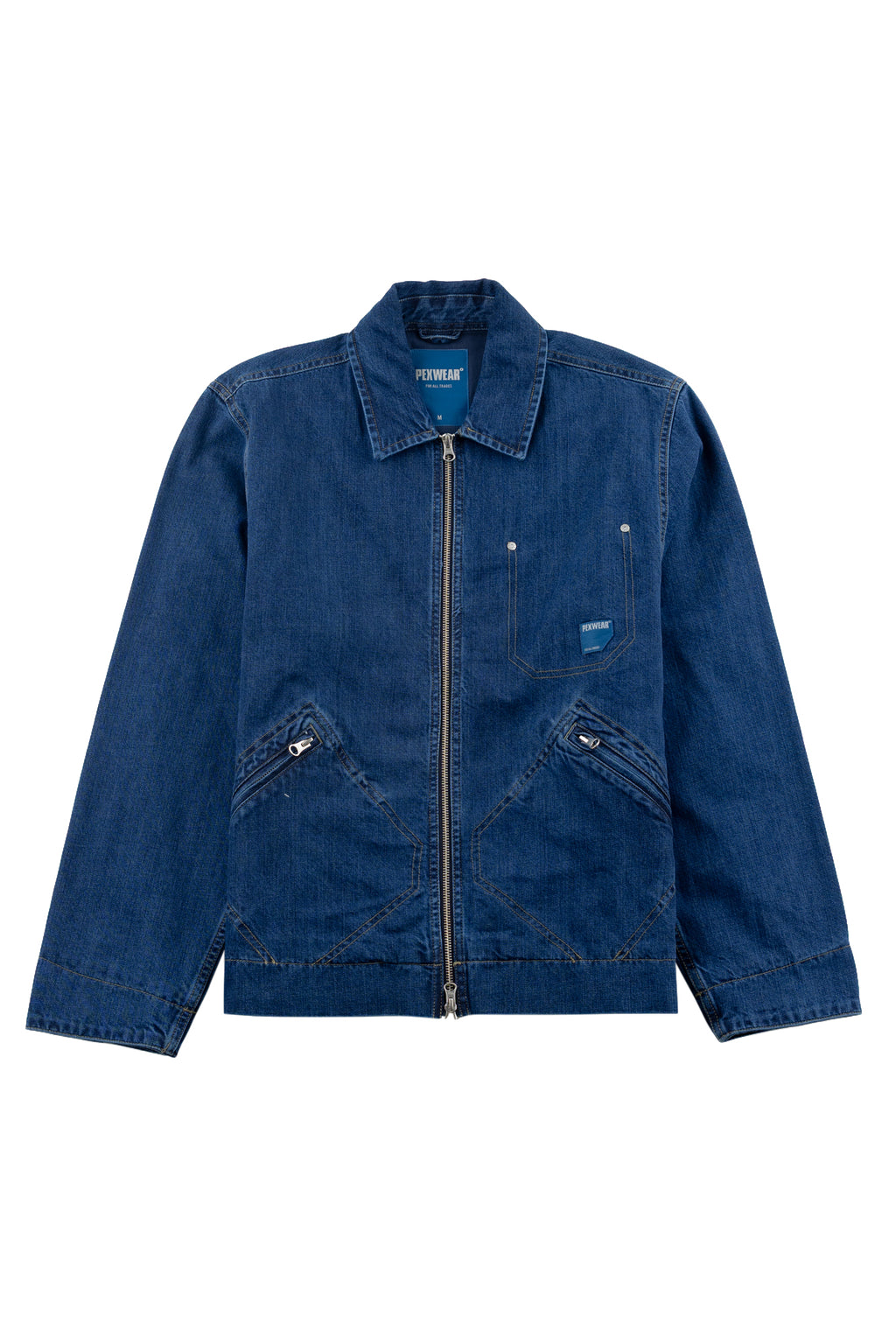 Mechanics Jacket -  Denim - Mid Blue