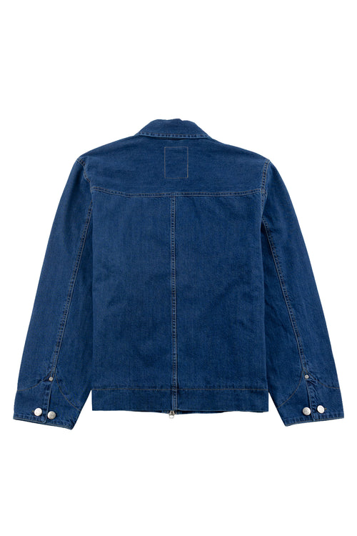 Mechanics Jacket -  Denim - Mid Blue