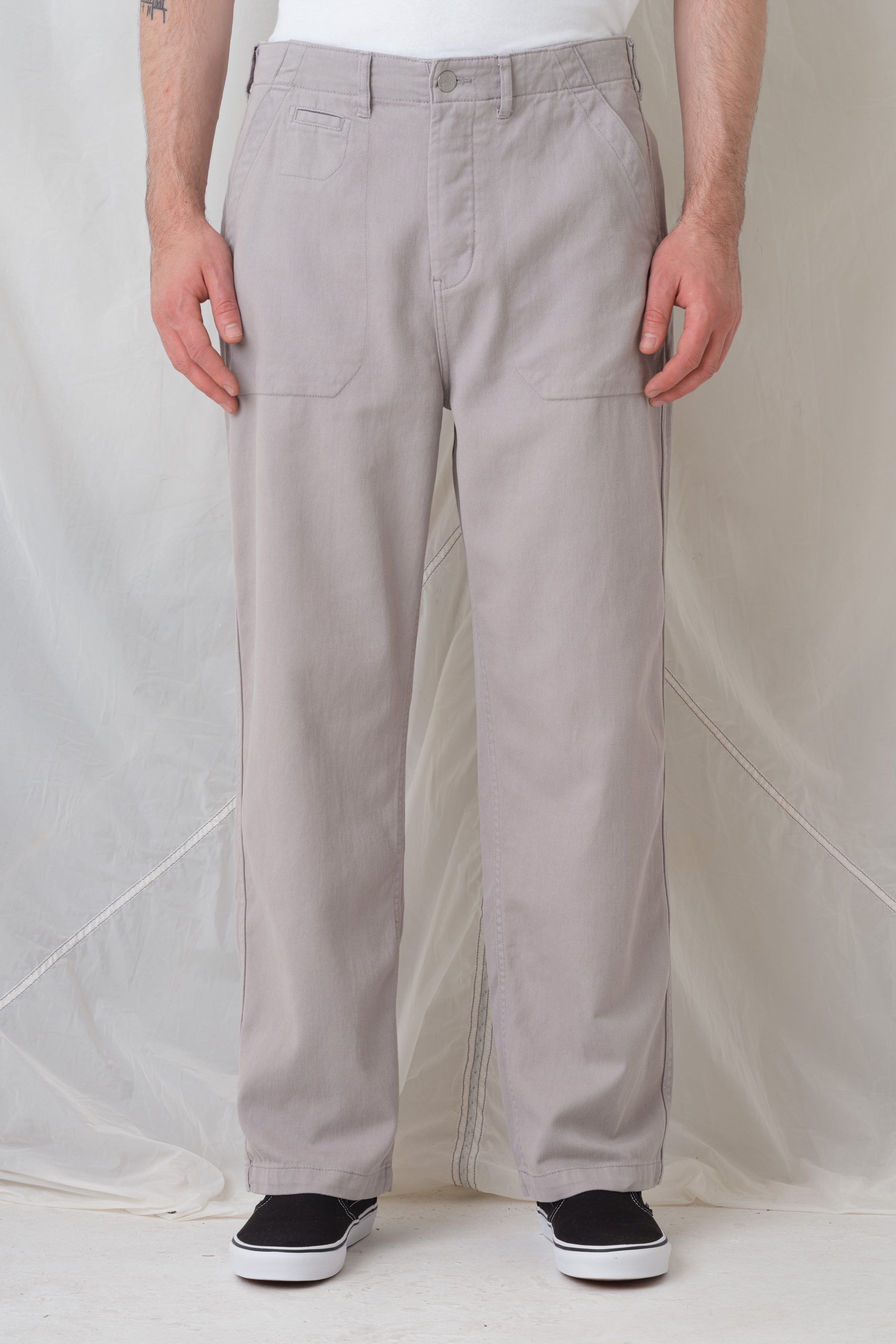 Stewards Trouser - Mid Grey