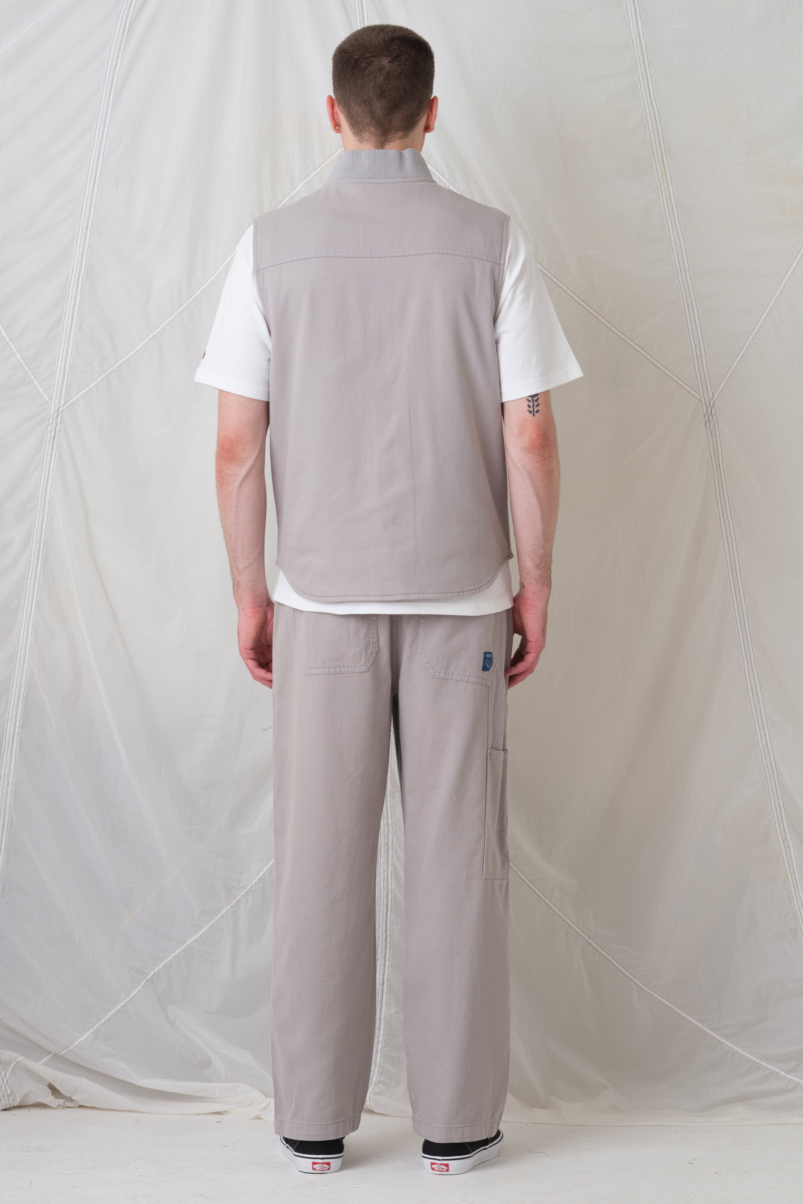 Tradesman Gilet - Light Grey