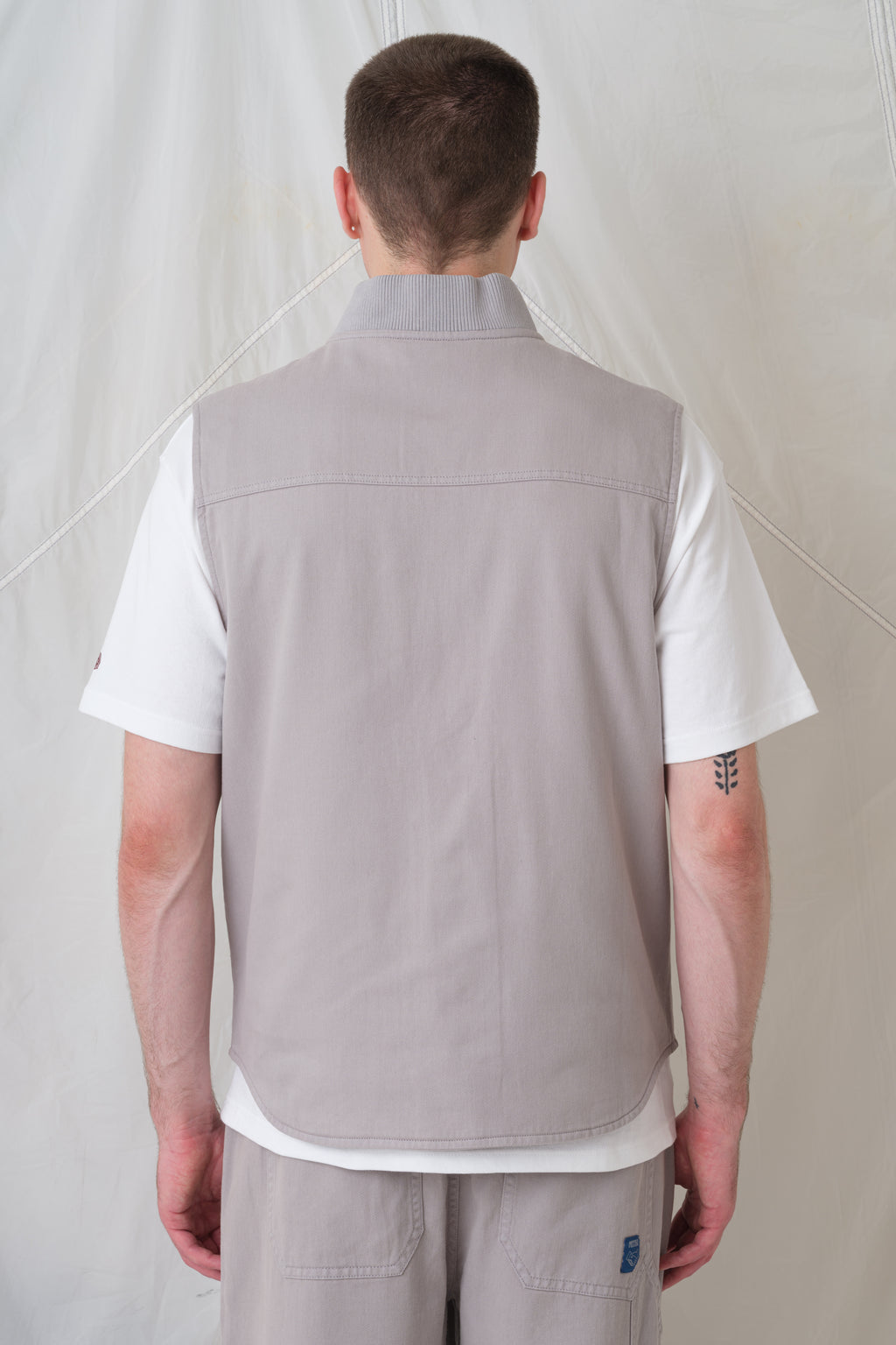 Tradesman Gilet - Light Grey