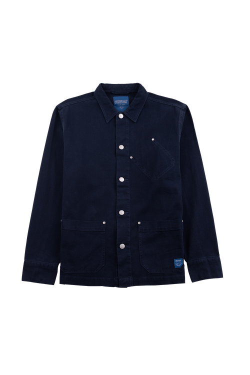 【美品】 DEVICE COAT PACKABLE/ DEEP NAVY（2） Tradesman Jacket - Deep Navy – Pexwear
