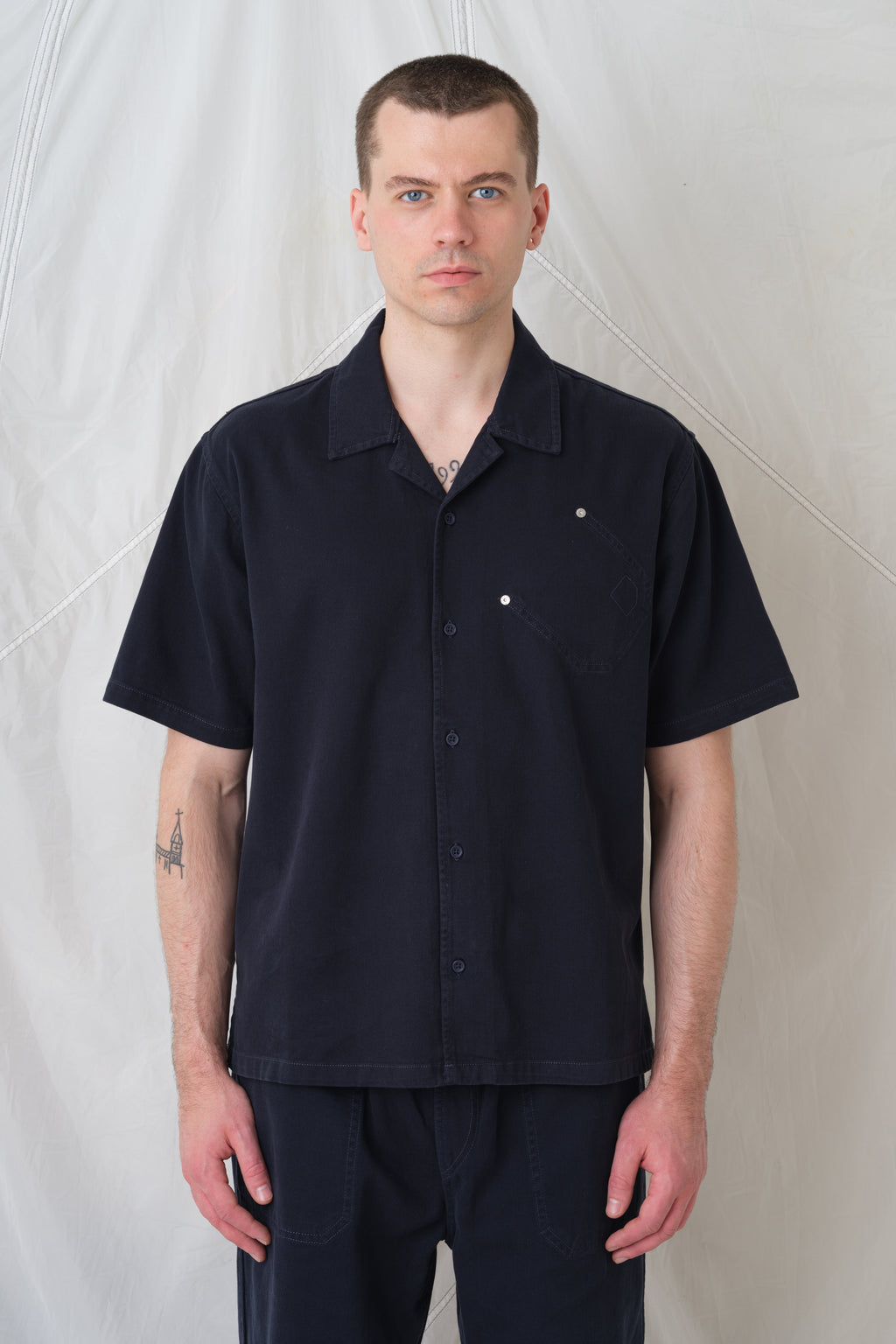 Tradesman Shirt - Deep Navy