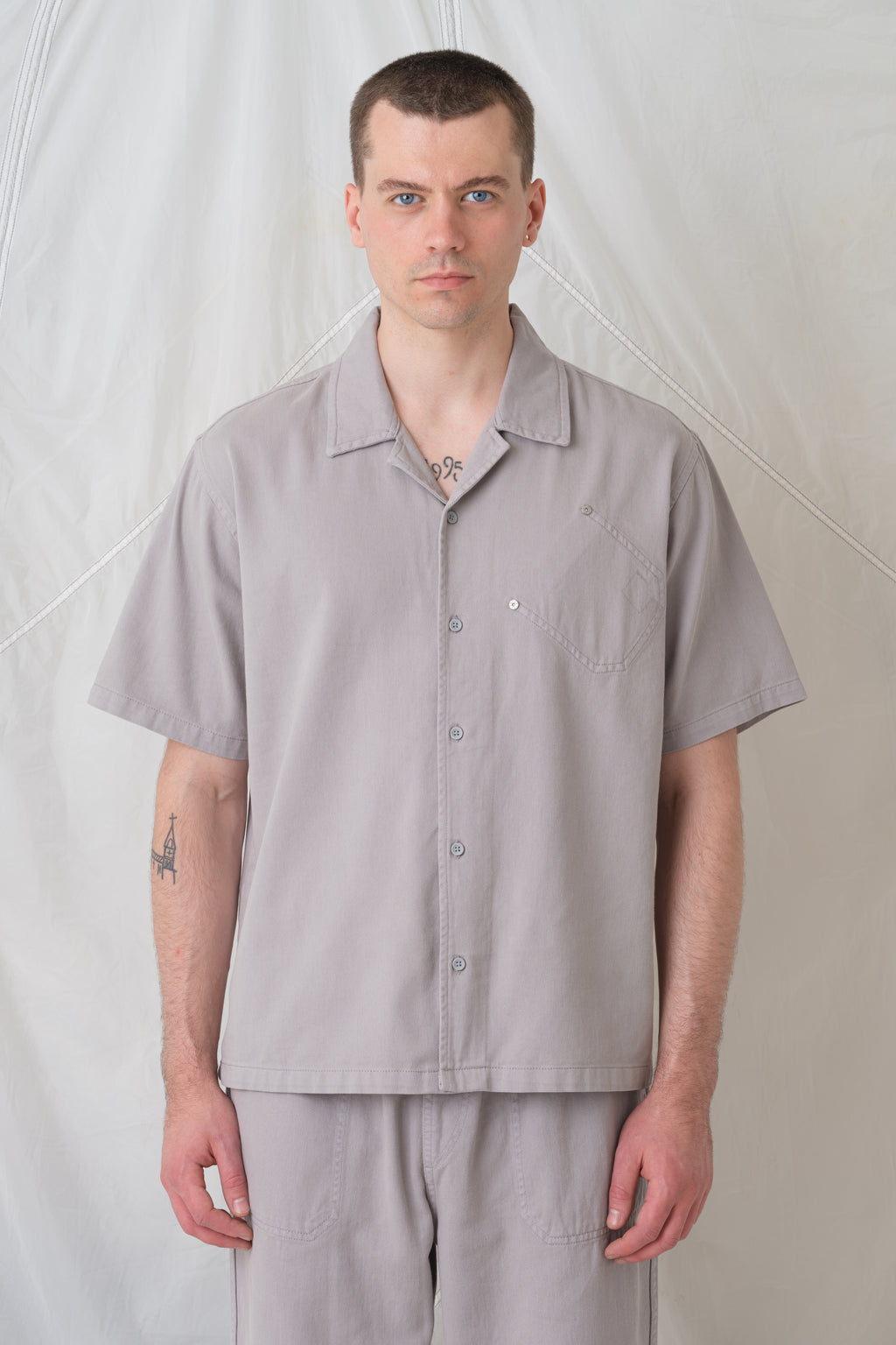 Tradesman Shirt - Mid Grey