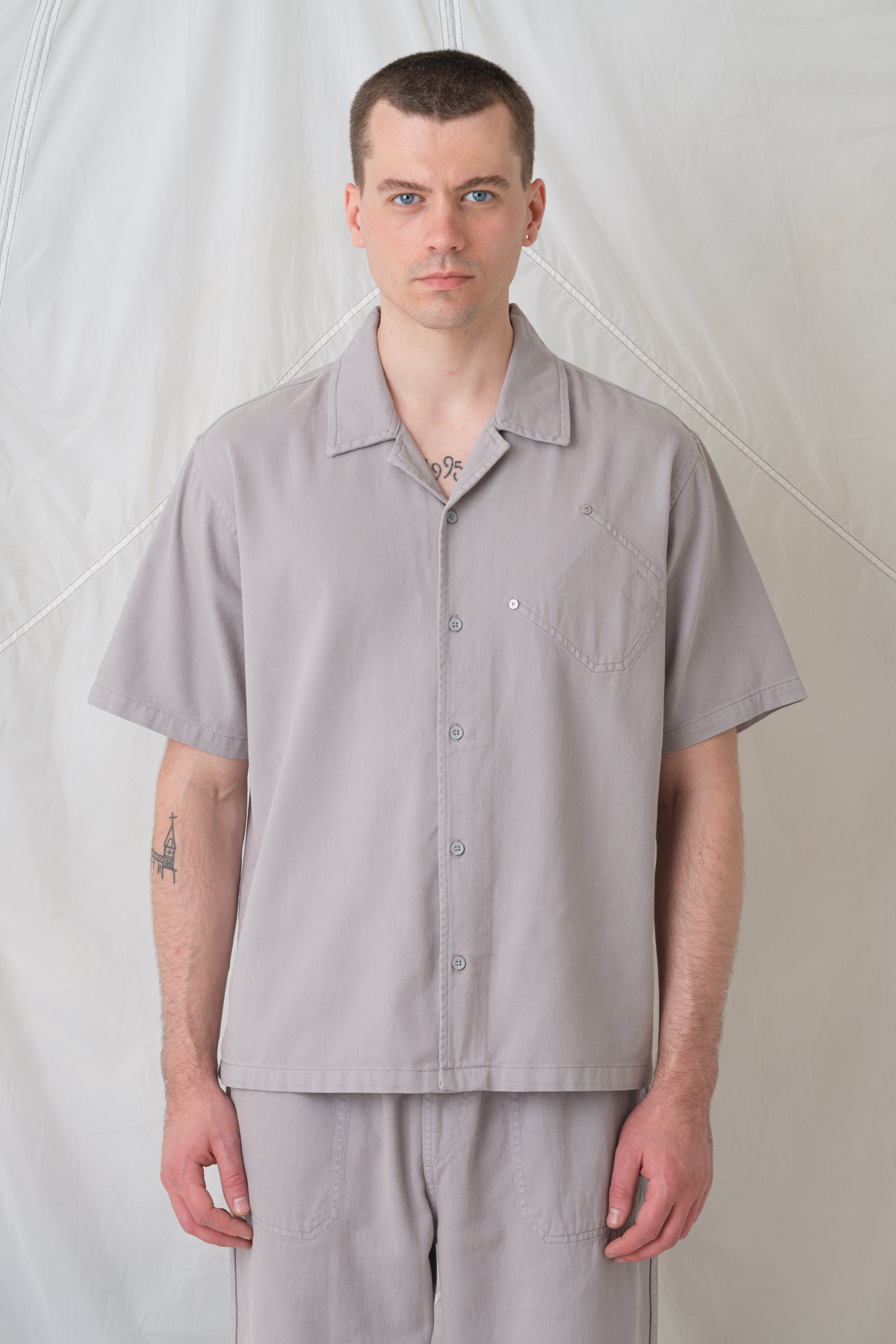 Tradesman Shirt - Mid Grey