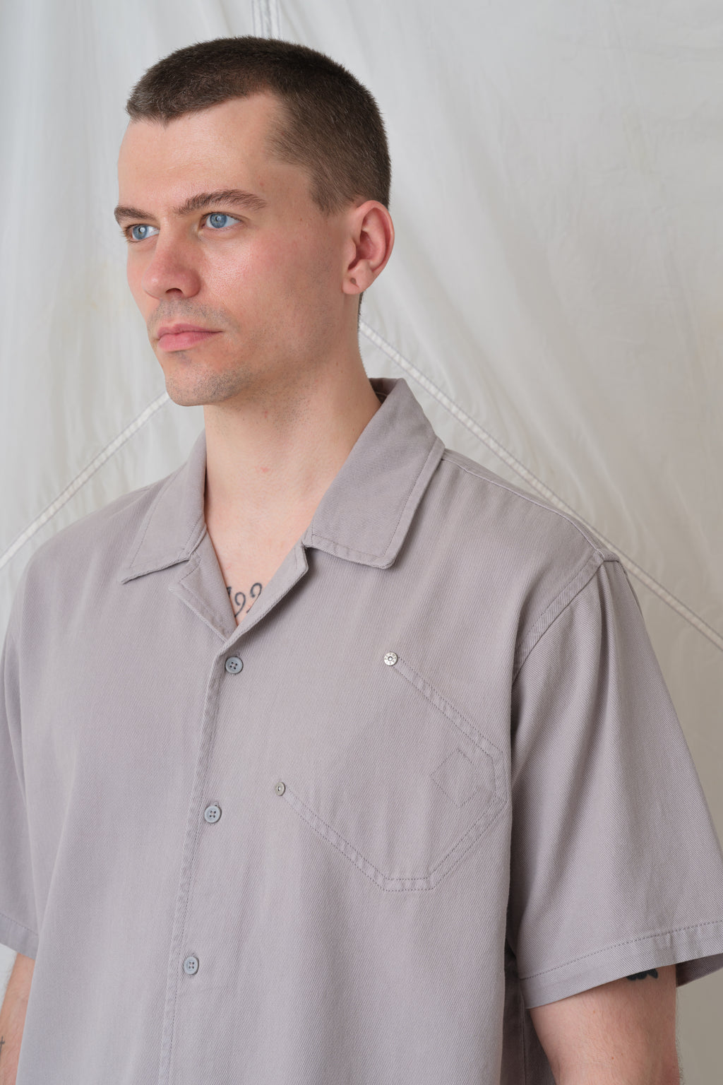 Tradesman Shirt - Mid Grey