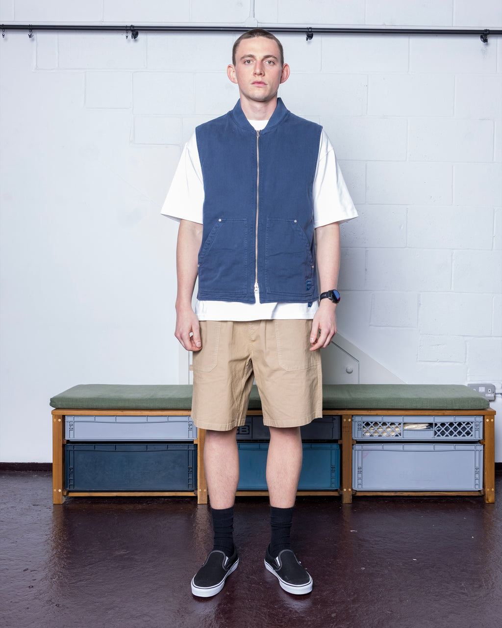 Tradesman Gilet - Blue