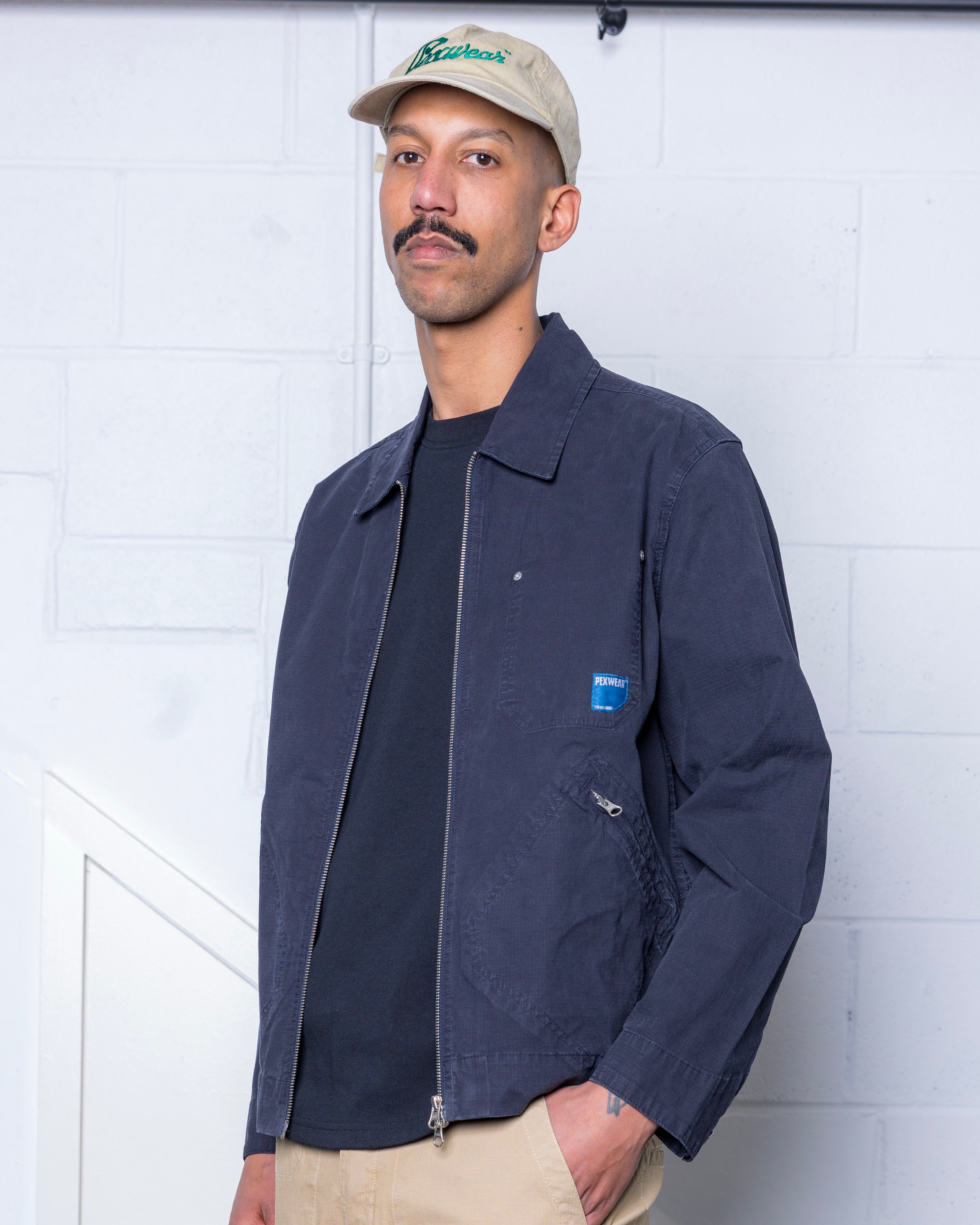 Mechanics Jacket -  Ripstop - Blue Black