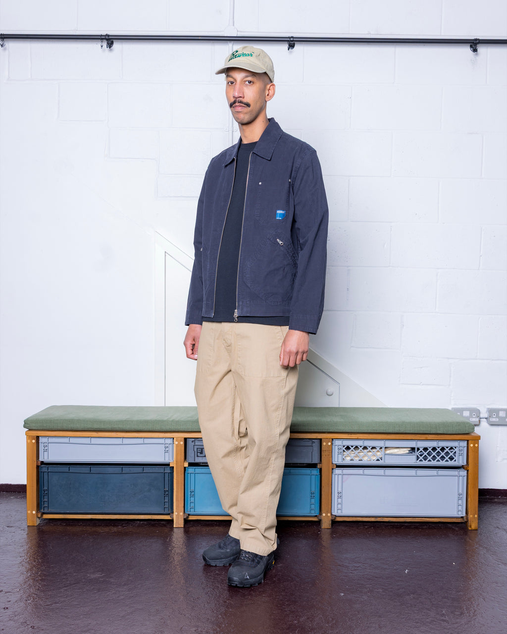 Mechanics Jacket -  Ripstop - Blue Black