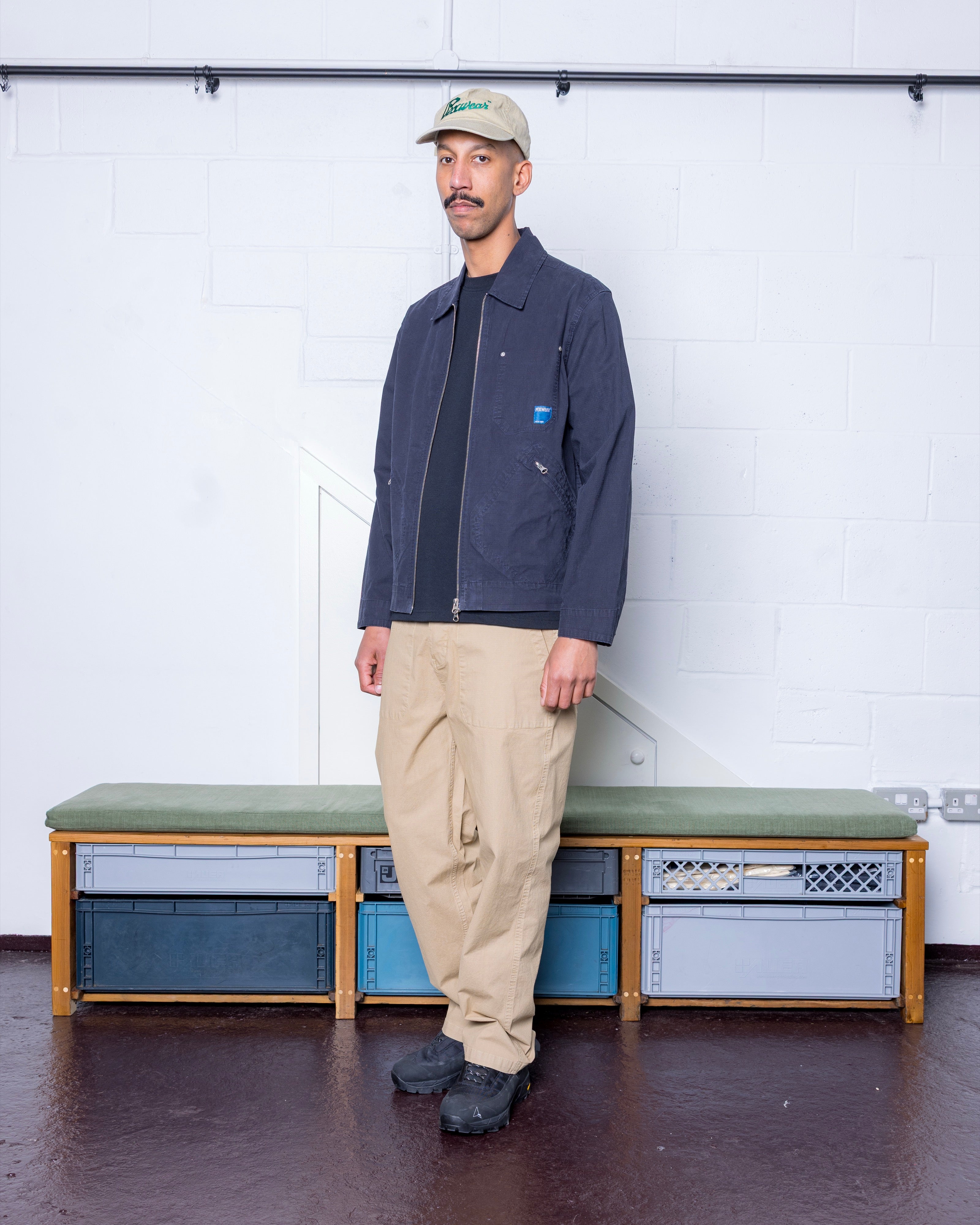 Mechanics Jacket -  Ripstop - Blue Black