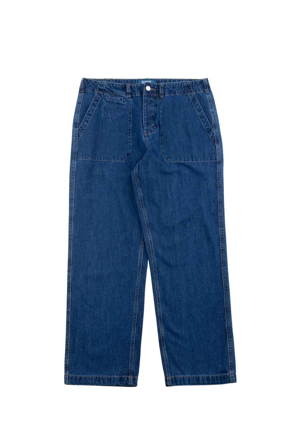 Stewards Trouser - Mid Blue Denim
