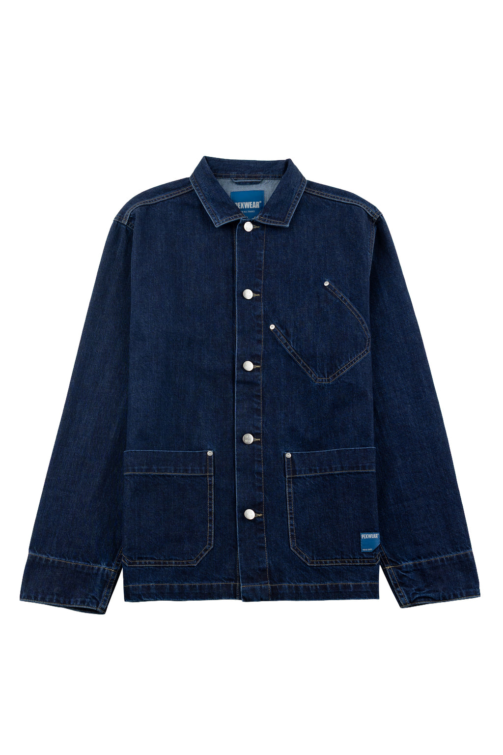 Tradesman Jacket - Denim - Indigo Blue