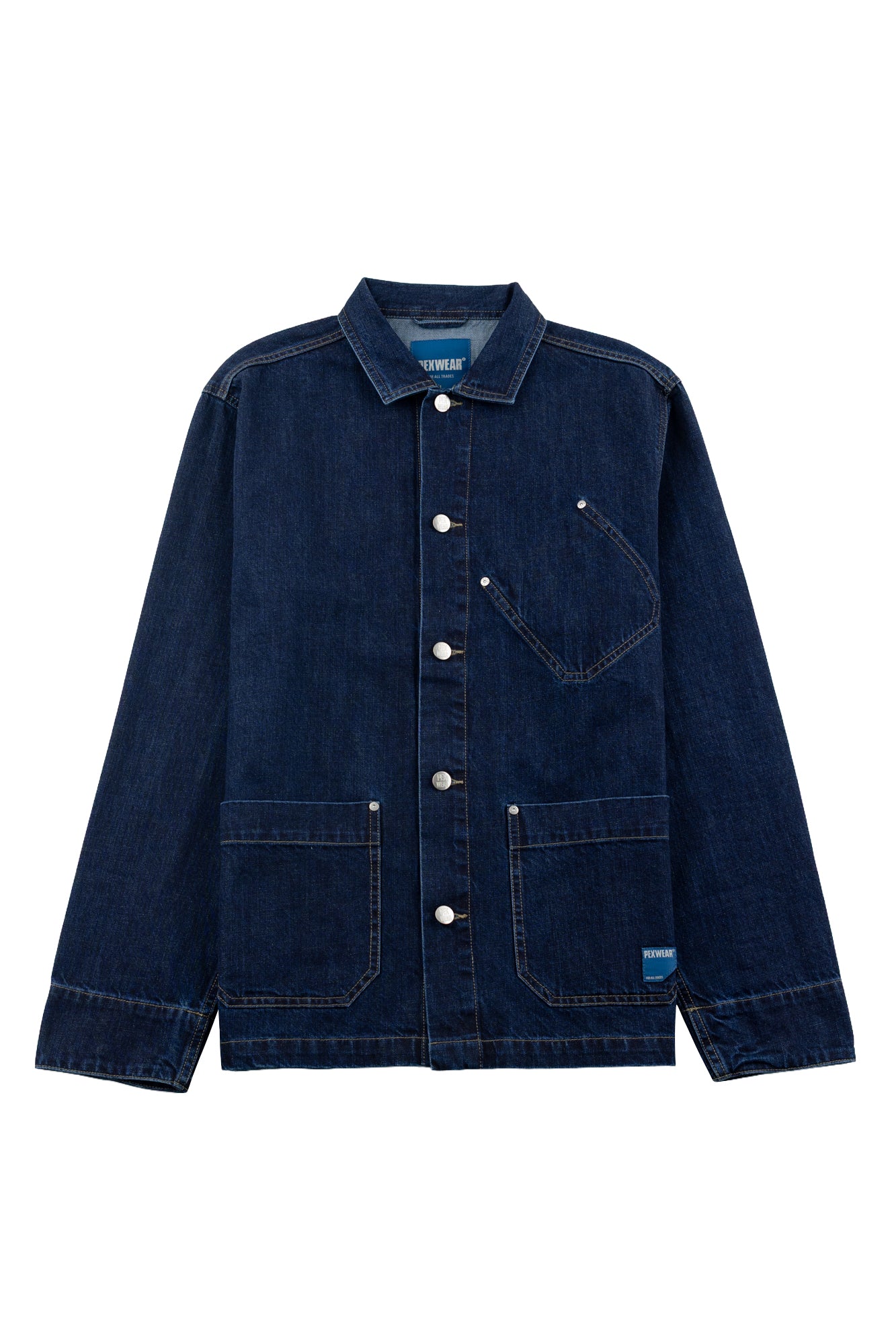 Tradesman Jacket - Denim - Indigo Blue