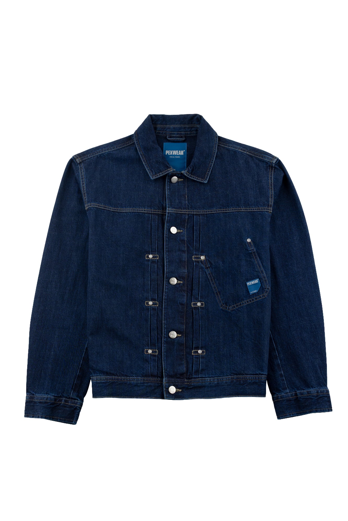 Trucker  Jacket - Denim - Indigo Blue