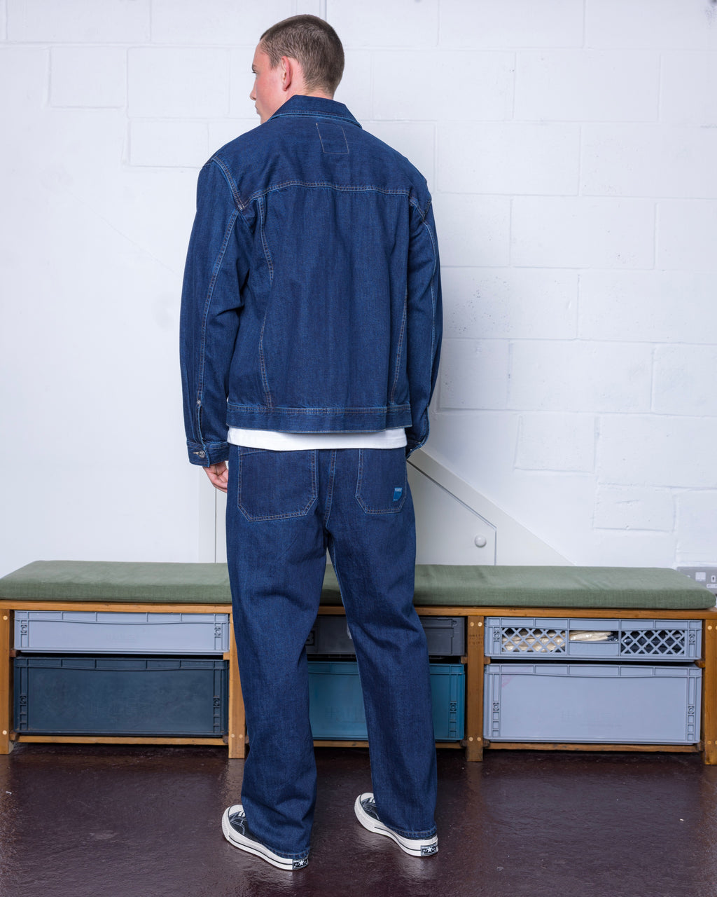 Trucker  Jacket - Denim - Indigo Blue