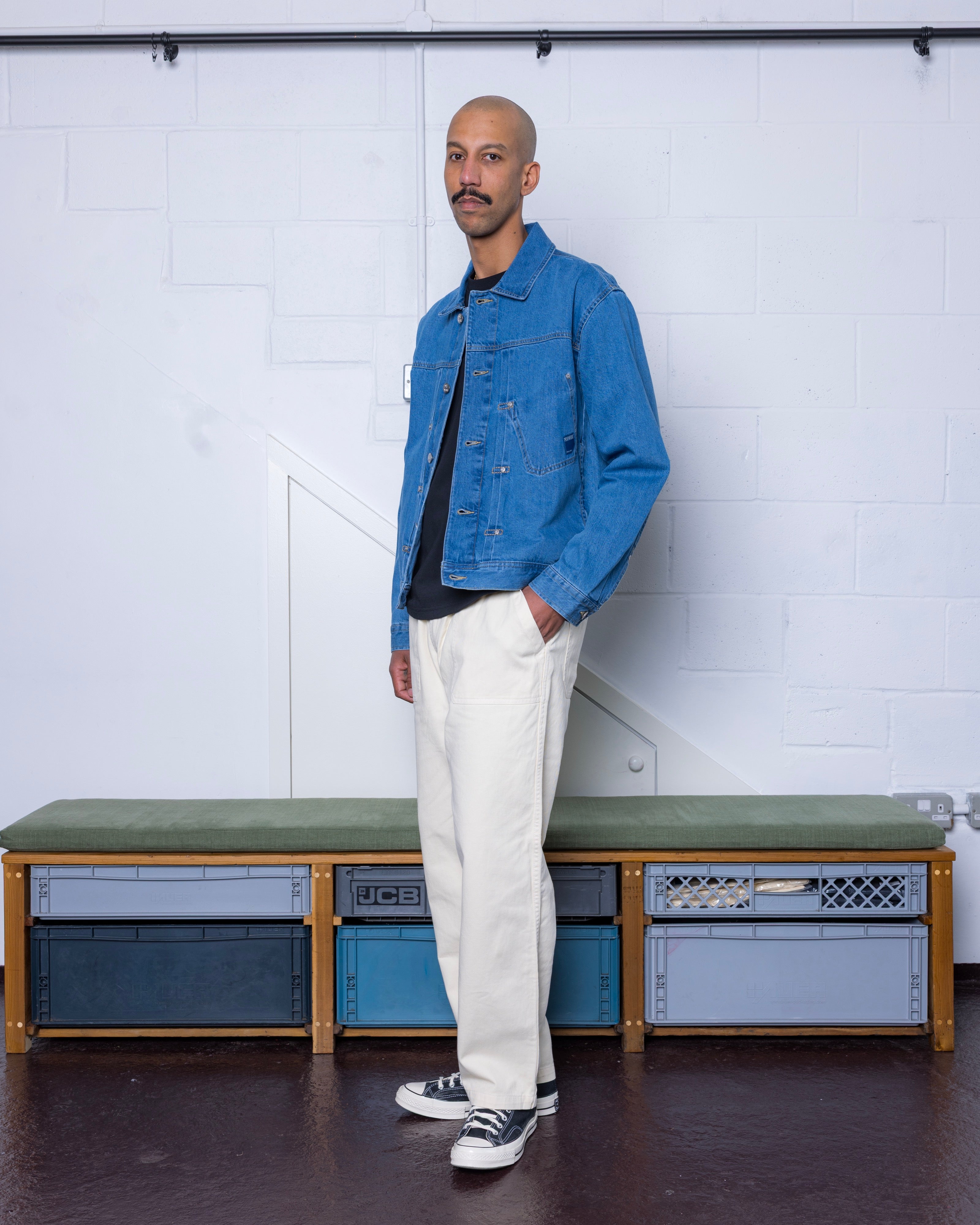 Trucker  Jacket - Light Blue Denim