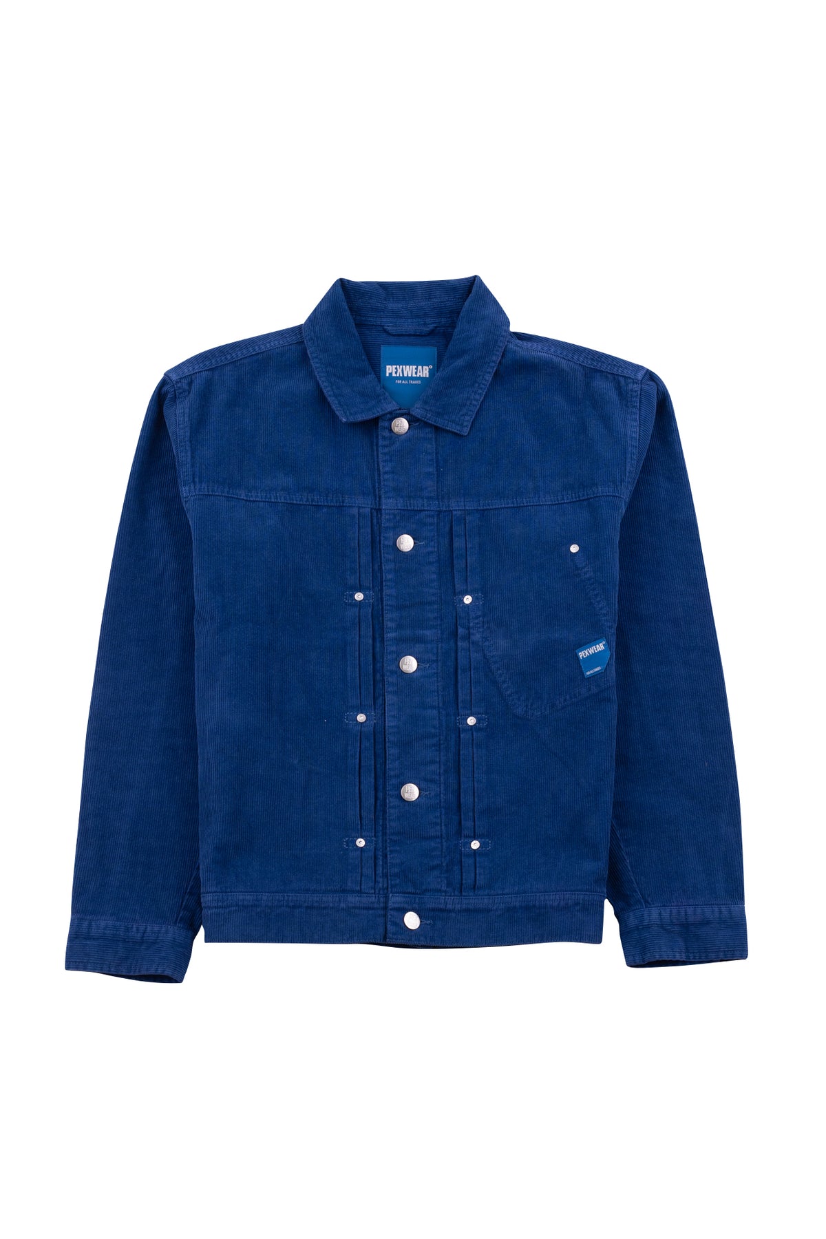 Trucker Jacket - Bright Blue Cord