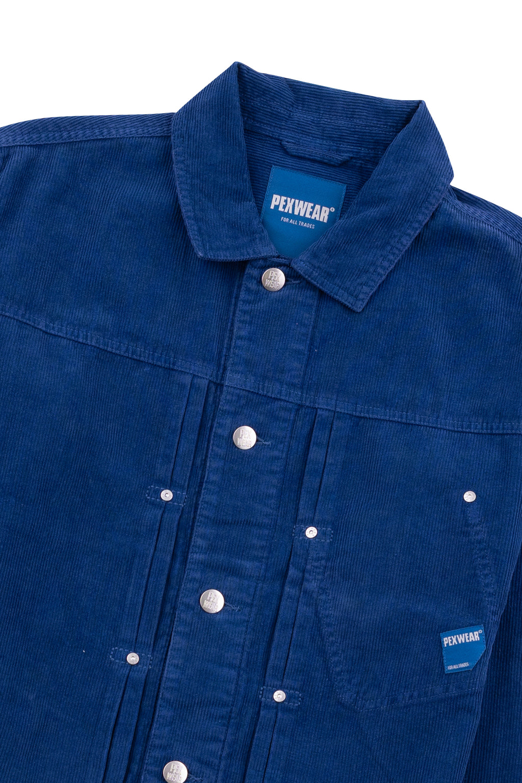 Trucker Jacket - Bright Blue Cord