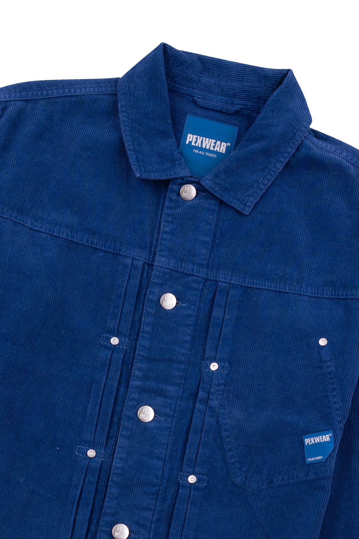 Trucker Jacket - Bright Blue Cord